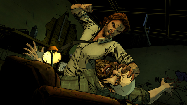 Bigby fights in Telltale Games' The Wolf Among Us