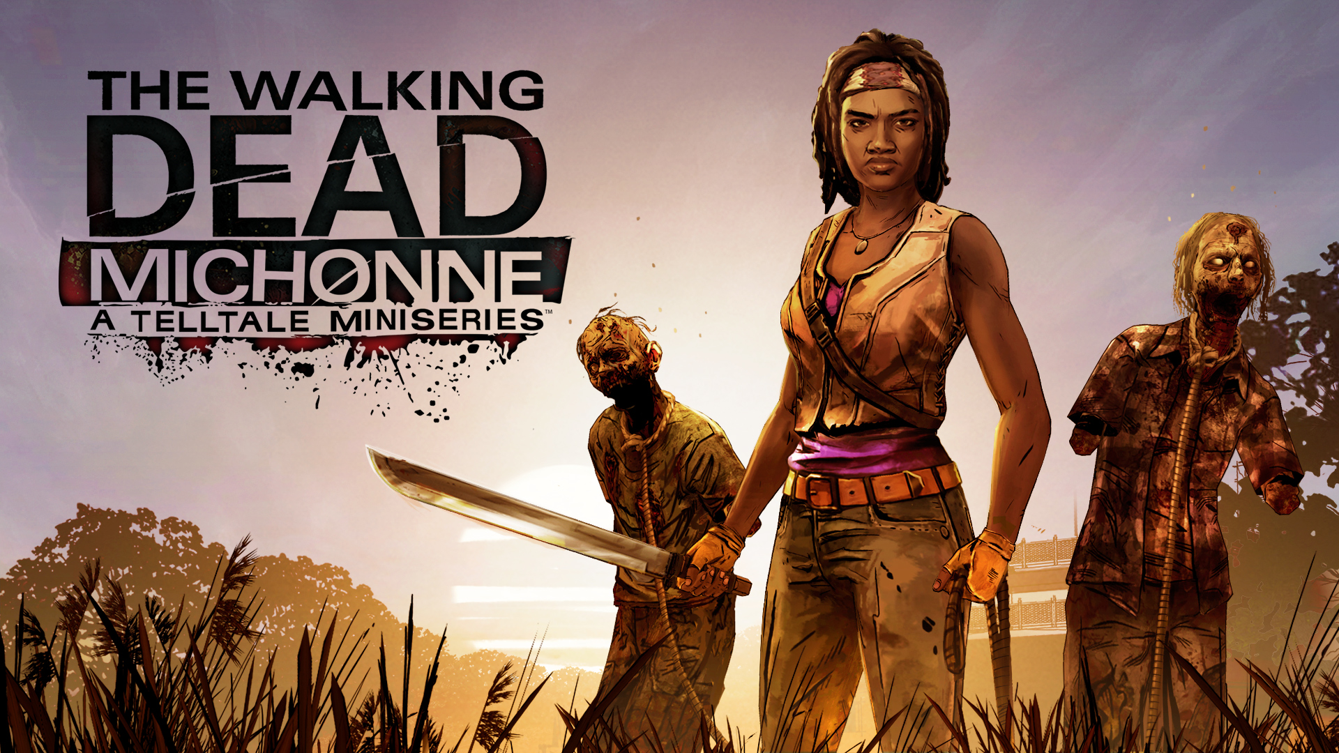 The Walking Dead Michonne key art