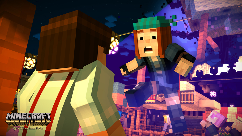 Minecraft solo made in Telltale !, Minecraft: Story Mode, premiers screens !!