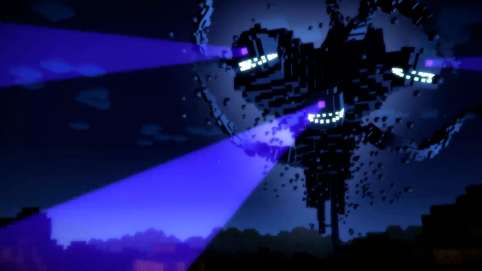 What is the title of this picture ? The Wither-Storm was originally the Nether-Storm? : MinecraftStoryMode